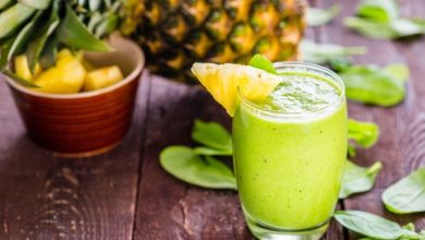 العصير الأخضر لحرق الدهون