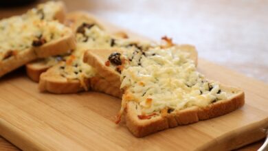 بيتزا التوست بالفيديو