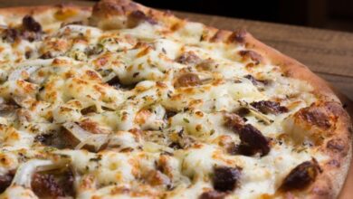 بيتزا شاورما لحم