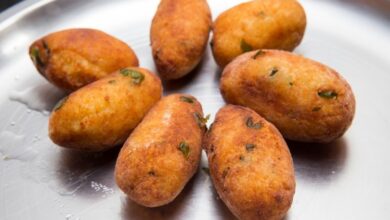 كفتة البطاطس بالباذنجان للرجيم