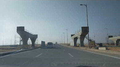 بدء العمل بكوبري تقاطع المشير وسميرة موسي بعد رفع الكمر على كوبري تقاطع محور المشير طنطاوي