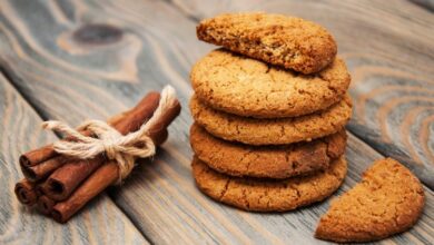 بسكويت القرفة للعيد لمرضى السكر