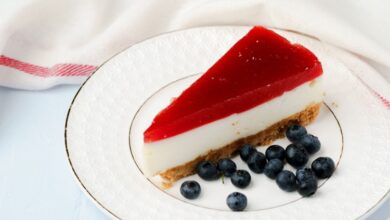 تشيز كيك الزبادي بالفيمتو