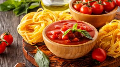 صلصة المكرونة الجاهزة