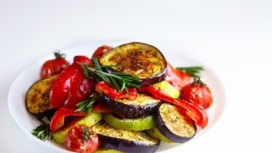 صينية الخضار لمرضى السكري