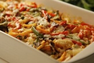 طريقة عمل وتحضير صدور الدجاج بالفلفل الملون