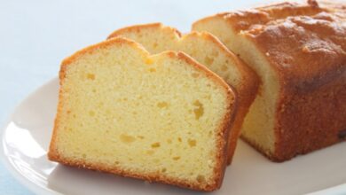 كيك اسفنجي بالزيت