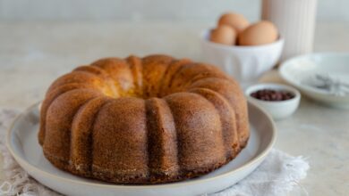 كيكة الثلاث بيضات