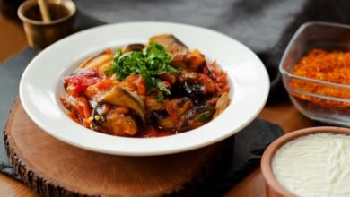 مسقعة الباذنجان لمرضى السكري