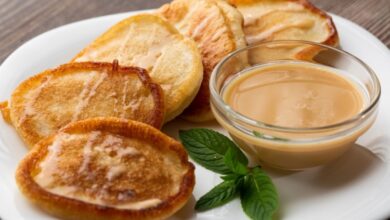 فطائر الحليب الهشة