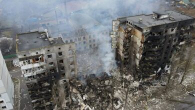 الدفاعات الجوية الأوكرانية تعلن إسقاط صاروخ روسى فى مدينة دنيبرو