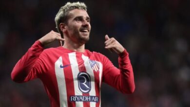 جريزمان وموراتا يقودان هجوم أتلتيكو مدريد أمام إشبيلية فى الدوري الإسباني