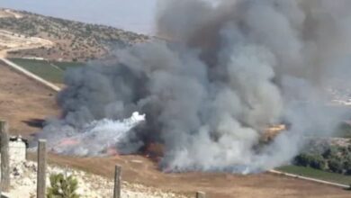 إعلام لبنانى: قصف مدفعى إسرائيلى يستهدف بلدتين جنوبى لبنان