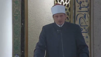 خطبة مدير مركز الأزهر للفتوى بالمركز الإسلامي في لندن