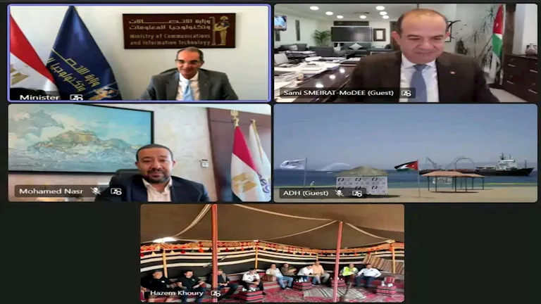 للربط مع مصر.. إنزال الكابل البحري عالى السعة في مدينة العقبة بالإردن