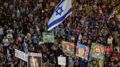 مواجهات في تل أبيب بين الشرطة ومتظاهرين يدعون إلى إنهاء الحرب