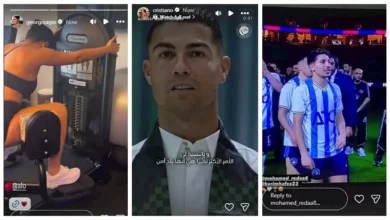 ستوري نجوم كرة القدم.. بيزيرا يدعم الزمالك.. ورونالدو يحتفل باليوم ال