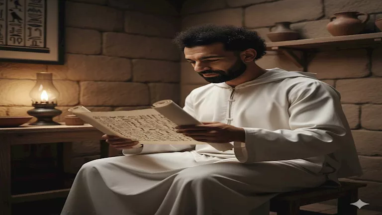 10 صور تخيلية لنجوم ليفربول ومحمد صلاح بالزي الفرعوني