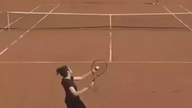 15 صورة للاعبة التنس هاجر عبدالقادر في بطولة نيروبي